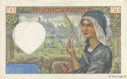 50 Francs JACQUES CŒUR FRANCE  1940 F.19.01 XF
