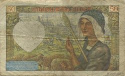 50 Francs JACQUES CŒUR FRANKREICH  1941 F.19.17 SGE