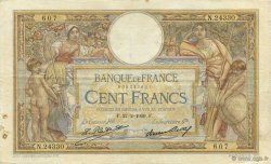 100 Francs LUC OLIVIER MERSON grands cartouches FRANCE  1929 F.24.08 TB