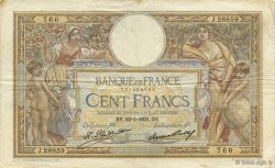 100 Francs LUC OLIVIER MERSON grands cartouches FRANKREICH  1931 F.24.10 S