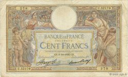 100 Francs LUC OLIVIER MERSON grands cartouches FRANCE  1936 F.24.15 F