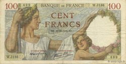 100 Francs SULLY FRANCE  1939 F.26.11 F+