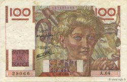 100 Francs JEUNE PAYSAN FRANCE  1946 F.28.05 VF