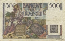 500 Francs CHATEAUBRIAND FRANKREICH  1952 F.34.10 fSS