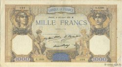1000 Francs CÉRÈS ET MERCURE FRANCE  1931 F.37.06 pr.TTB