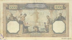 1000 Francs CÉRÈS ET MERCURE FRANCE  1931 F.37.06 VF-