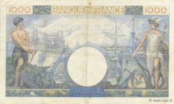 1000 Francs COMMERCE ET INDUSTRIE FRANKREICH  1940 F.39.01 SS