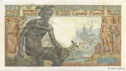 1000 Francs DÉESSE DÉMÉTER FRANCE  1942 F.40.08 XF