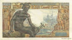 1000 Francs DÉESSE DÉMÉTER FRANCE  1943 F.40.15 XF