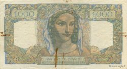 1000 Francs MINERVE ET HERCULE FRANKREICH  1949 F.41.29 fSS