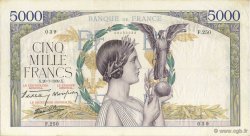 5000 Francs VICTOIRE Impression à plat FRANCIA  1939 F.46.08 BB