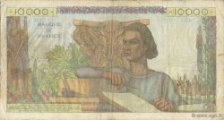 10000 Francs GÉNIE FRANÇAIS FRANKREICH  1951 F.50.55 S