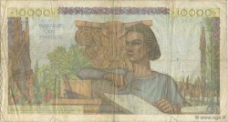 10000 Francs GÉNIE FRANÇAIS FRANKREICH  1952 F.50.57 S