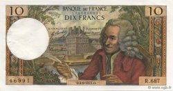 10 Francs VOLTAIRE FRANCE  1971 F.62.50