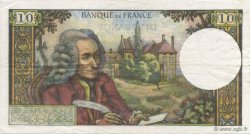 10 Francs VOLTAIRE FRANCE  1973 F.62.63 VF