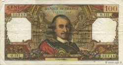 100 Francs CORNEILLE FRANCIA  1966 F.65.11 q.BB