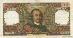 100 Francs CORNEILLE FRANCIA  1972 F.65.39 q.BB