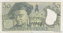 50 Francs QUENTIN DE LA TOUR FRANCE  1989 F.67.15 VF