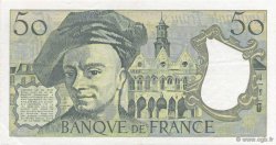 50 Francs QUENTIN DE LA TOUR FRANCE  1990 F.67.16 XF+