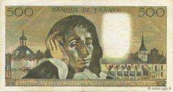 500 Francs PASCAL FRANKREICH  1971 F.71.07 SS
