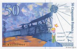 50 Francs SAINT-EXUPÉRY modifié Numéro spécial FRANCE  1997 F.73.04 NEUF