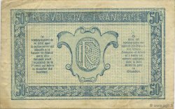 50 Centimes TRÉSORERIE AUX ARMÉES 1917 FRANCIA  1917 VF.01.05 EBC