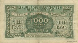 1000 Francs MARIANNE THOMAS DE LA RUE FRANKREICH  1945 VF.13.02 SS
