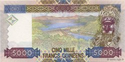 5000 Francs GUINEA  2006 P.41 FDC