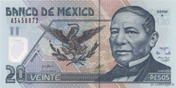 20 Pesos MEXICO  2001 P.116a ST