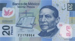 20 Pesos MEXICO  2006 P.122a FDC