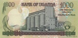 1000 Shillings UGANDA  2003 P.39b FDC