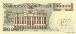 50000 Zlotych POLEN  1989 P.153a ST