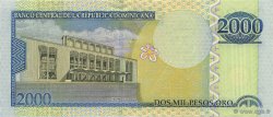 2000 Pesos Oro DOMINICAN REPUBLIC  2006 P.174a UNC-