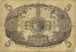 5 Francs Cabasson rouge REUNION INSEL  1930 P.14 S