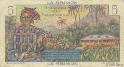 5 Francs Bougainville ISLA DE LA REUNIóN  1946 P.41a MBC