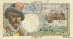 50 Francs Belain d Esnambuc ISLA DE LA REUNIóN  1946 P.44a