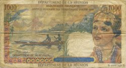 1000 Francs Union Française REUNION INSEL  1964 P.52a fSS