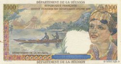 1000 Francs Union Française Spécimen REUNION INSEL  1964 P.52s fST