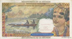 20 NF sur 1000 Francs Union Française REUNION INSEL  1967 P.55b fVZ