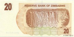 20 Dollars ZIMBABWE  2006 P.40 UNC