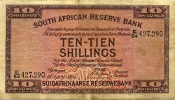 10 Shillings SOUTH AFRICA  1940 P.082d VF