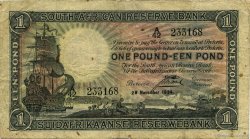 1 Pound SOUTH AFRICA  1934 P.084c F