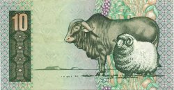 10 Rand SUDAFRICA  1990 P.120e SPL
