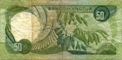 50 Escudos ANGOLA  1972 P.100 BC