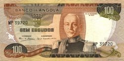 100 Escudos ANGOLA  1972 P.101 MBC a EBC
