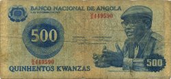 500 Kwanzas ANGOLA  1979 P.116 VG
