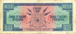100 Francs BURUNDI  1965 P.12a VF