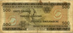 500 Francs BURUNDI  1975 P.24c q.MB