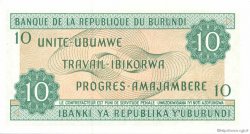 10 Francs BURUNDI  1983 P.33a UNC