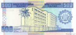 500 Francs BURUNDI  1997 P.38a UNC